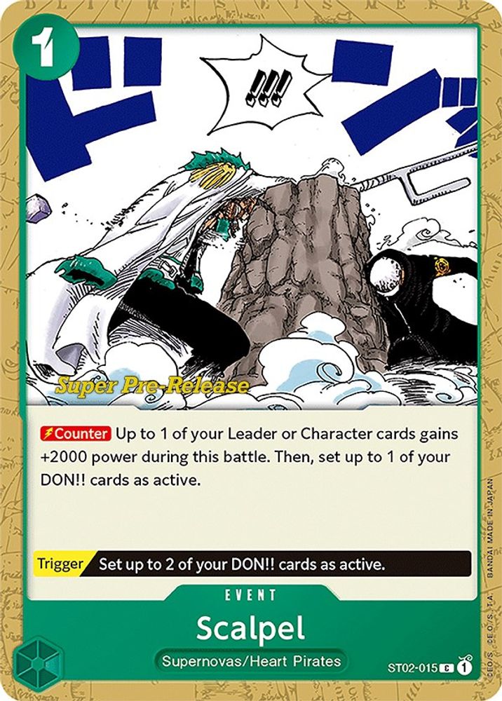 Scalpel One Piece TCG Card