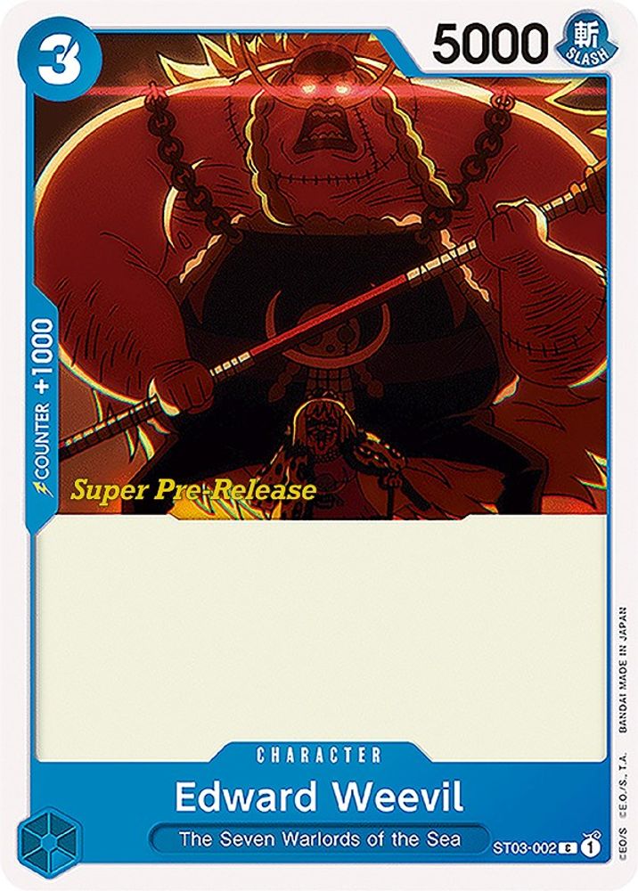 Edward Weevil One Piece TCG Card
