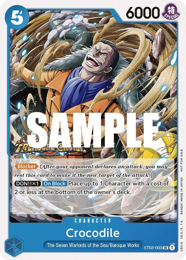Crocodile One Piece TCG Card