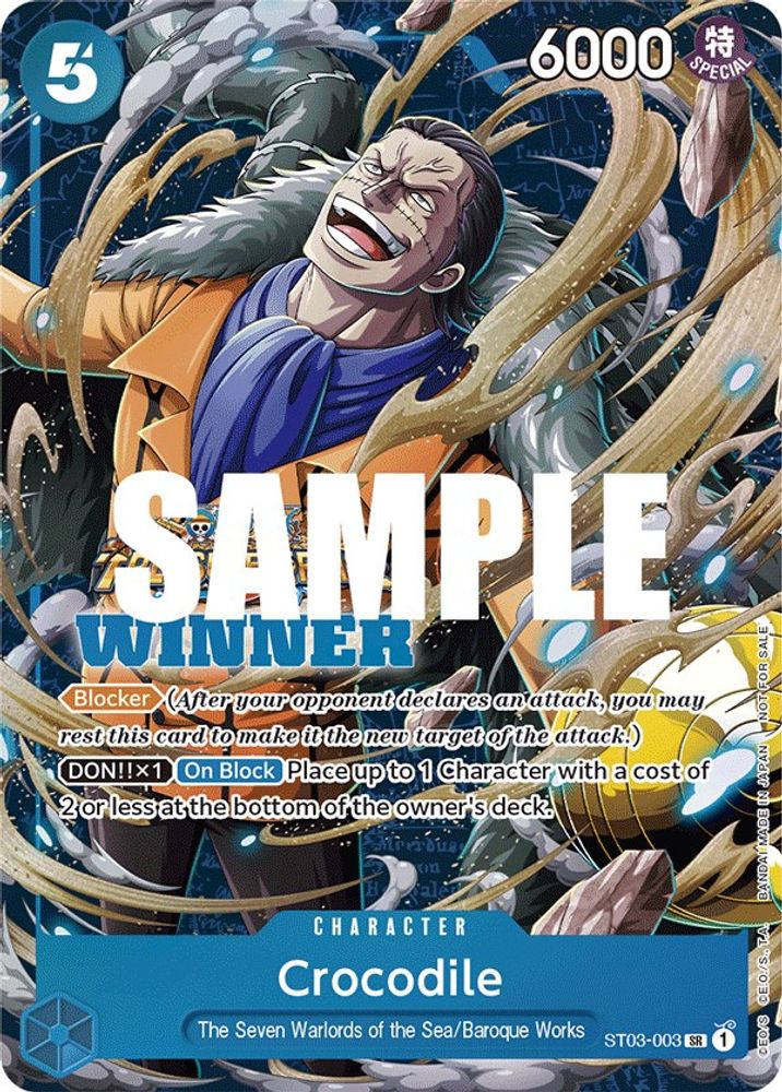 Crocodile One Piece TCG Card