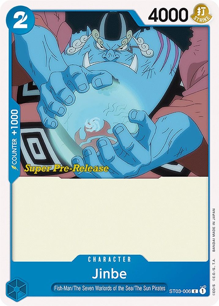 Jinbe One Piece TCG Card