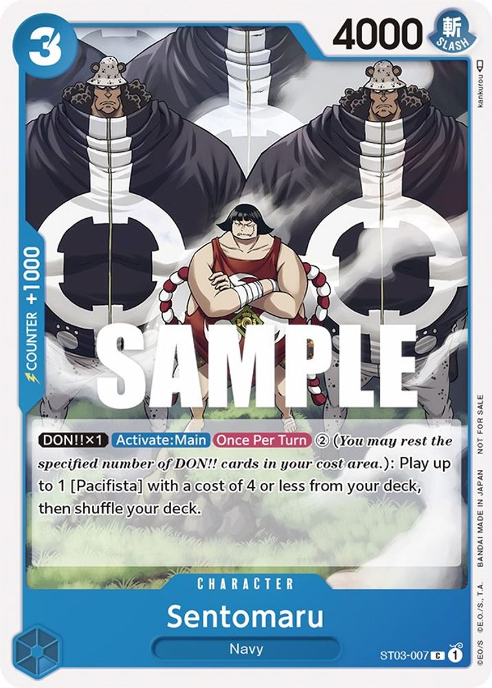Sentomaru One Piece TCG Card
