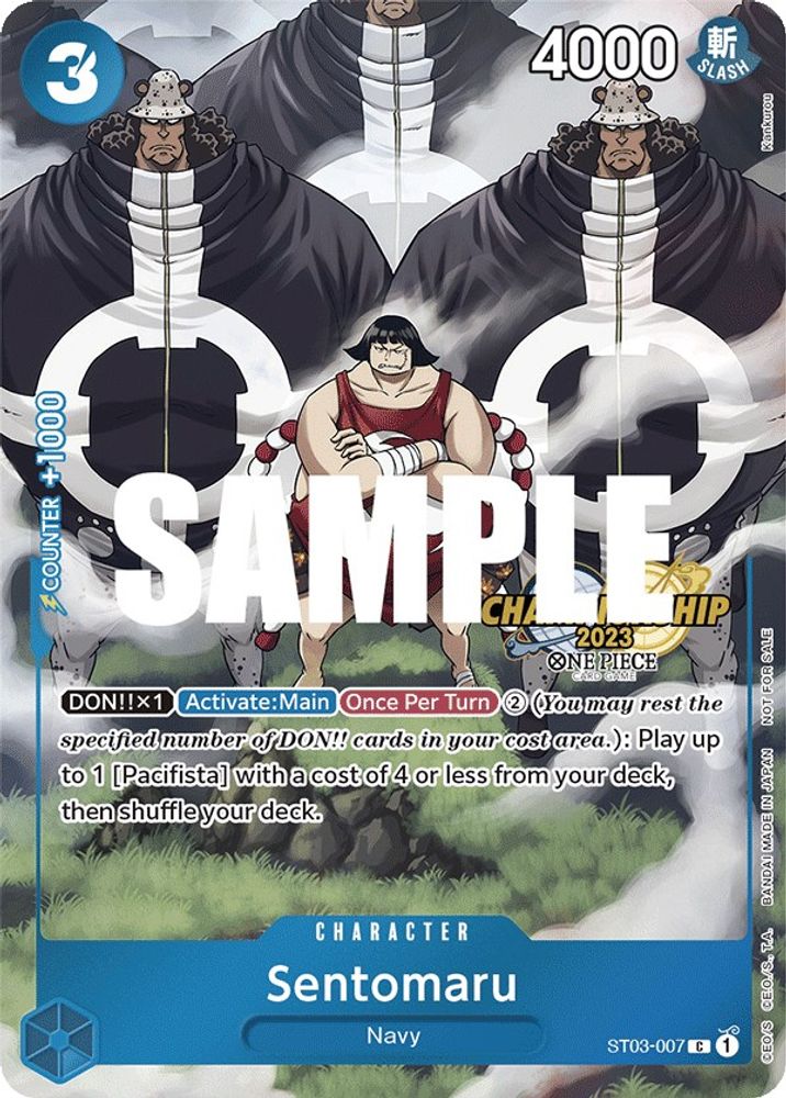 Sentomaru One Piece TCG Card