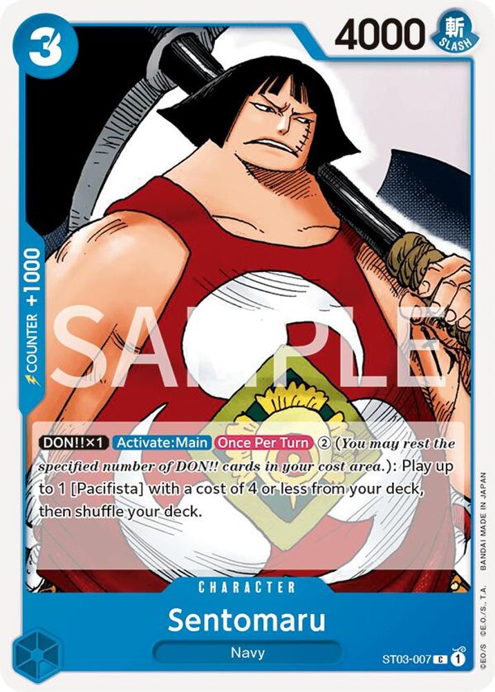 Sentomaru One Piece TCG Card