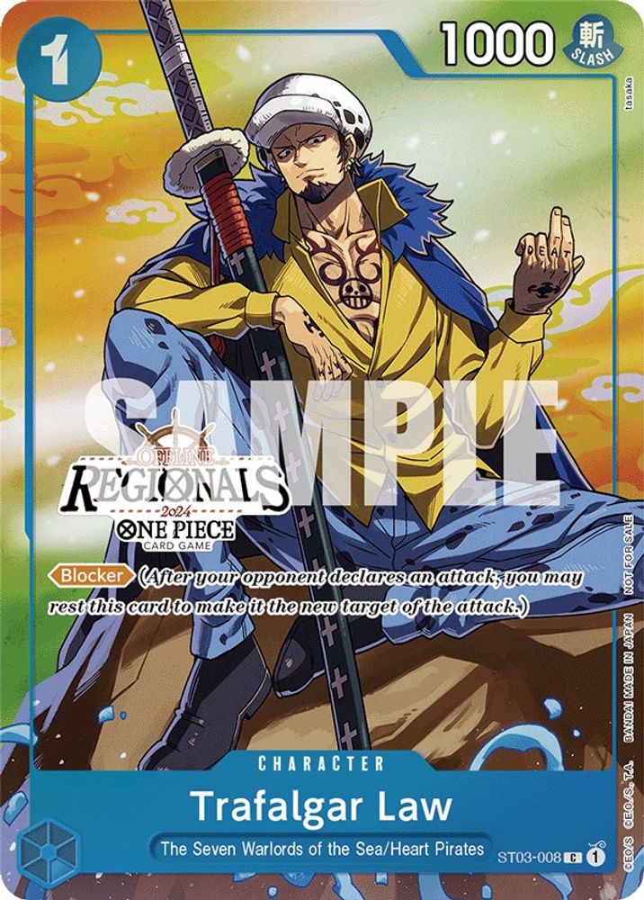 Trafalgar Law One Piece TCG Card