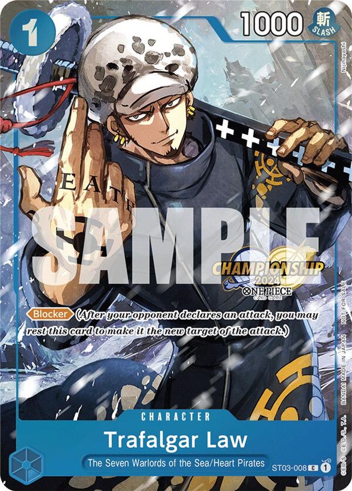 Trafalgar Law One Piece TCG Card
