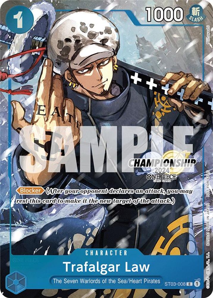 Trafalgar Law One Piece TCG Card