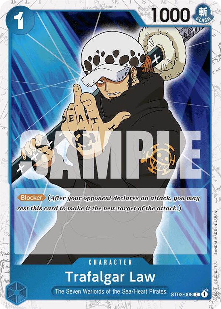Trafalgar Law One Piece TCG Card