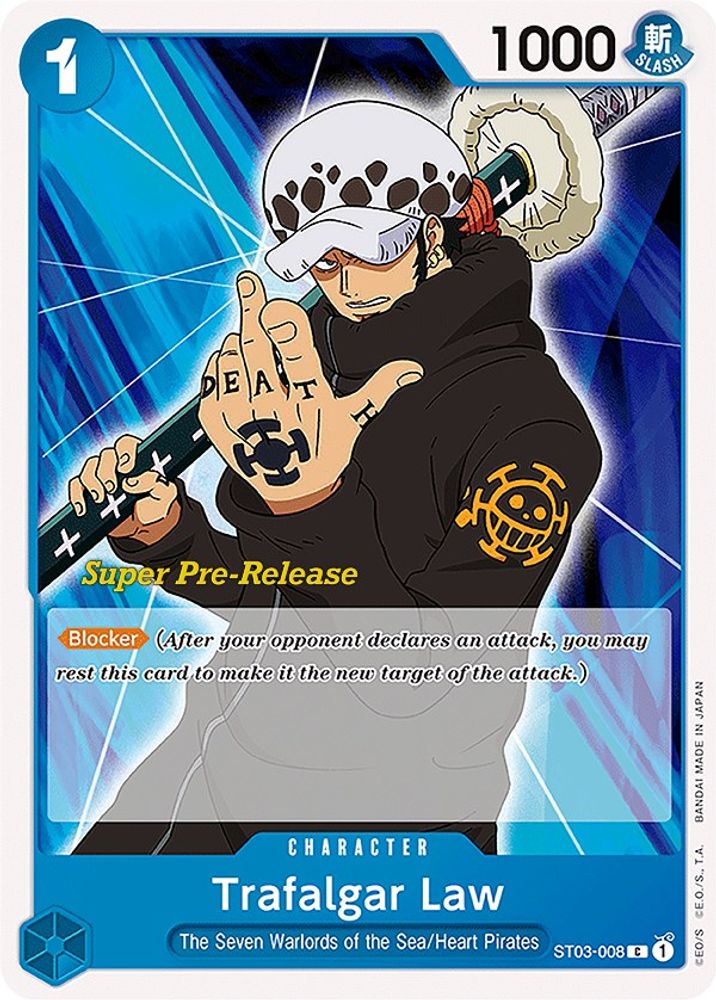 Trafalgar Law One Piece TCG Card