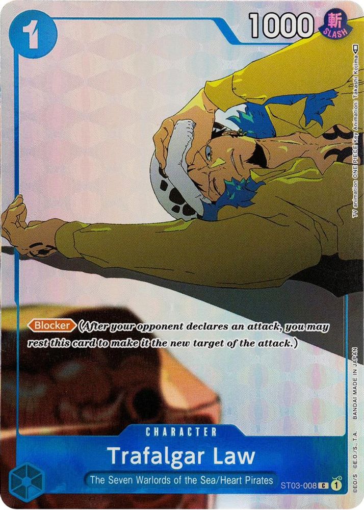 Trafalgar Law One Piece TCG Card