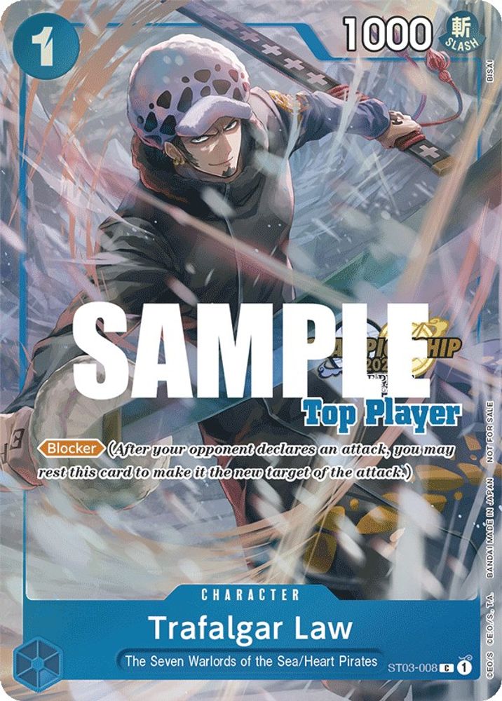 Trafalgar Law One Piece TCG Card