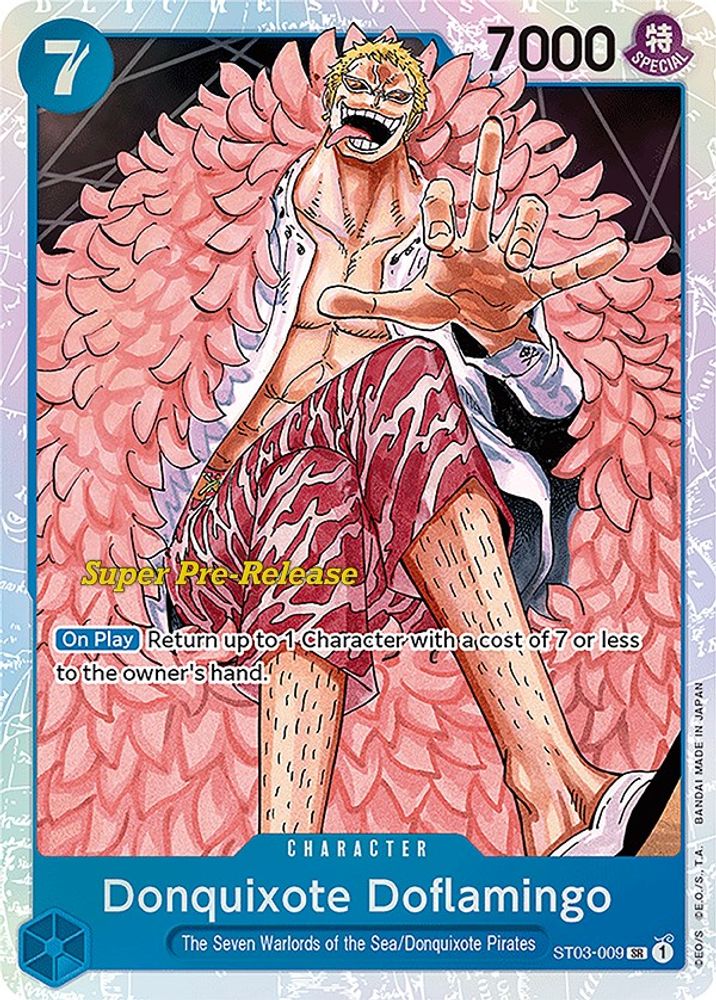 Donquixote Doflamingo One Piece TCG Card