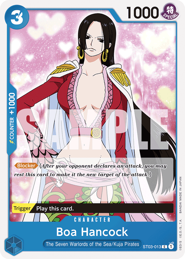 Boa Hancock One Piece TCG Card