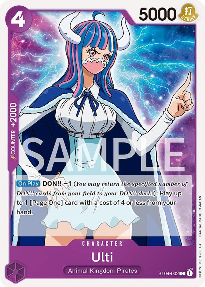 Ulti One Piece TCG Card