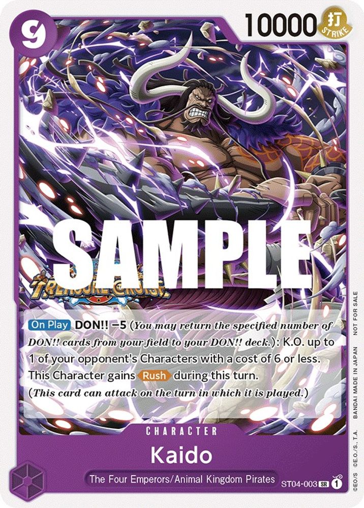 Kaido One Piece TCG Card