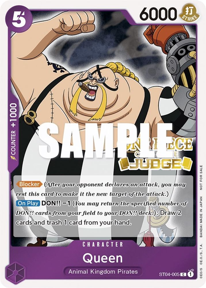 Queen One Piece TCG Card