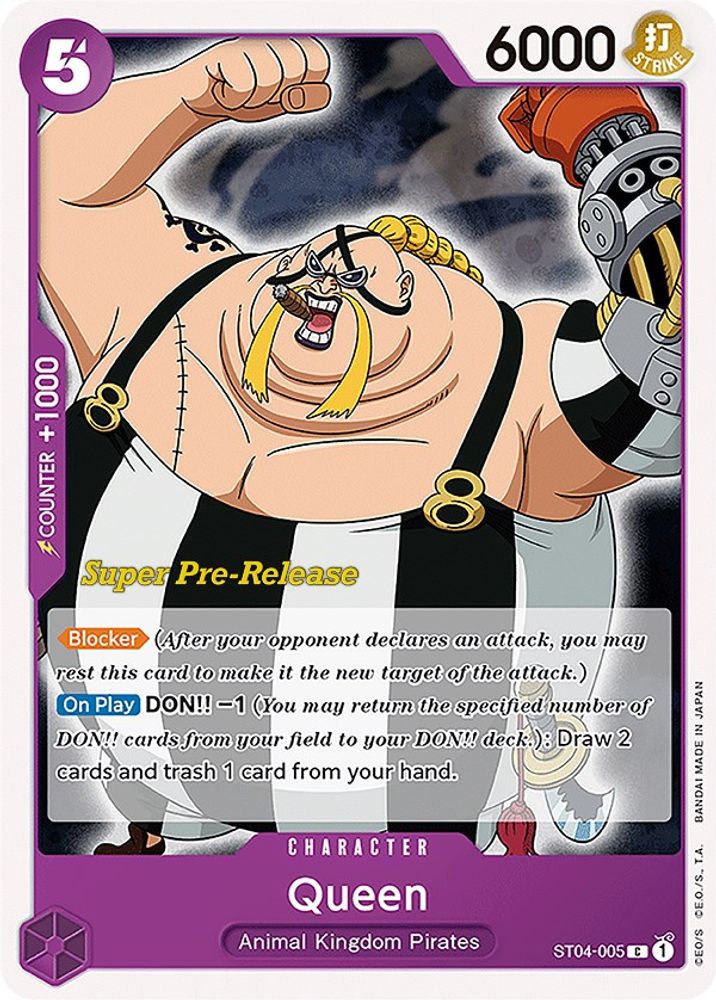Queen One Piece TCG Card