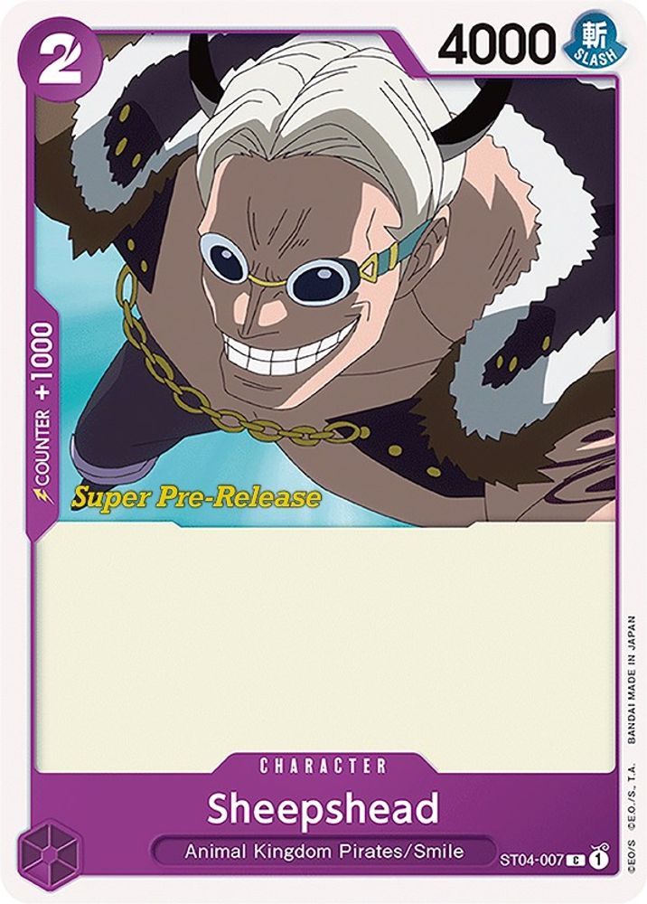 Sheepshead One Piece TCG Card