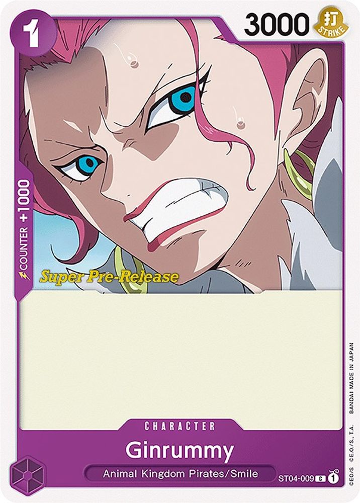 Ginrummy One Piece TCG Card