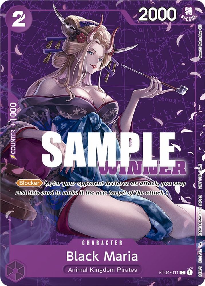 Black Maria One Piece TCG Card