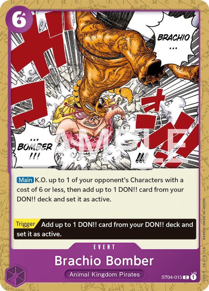 Brachio Bomber One Piece TCG Card