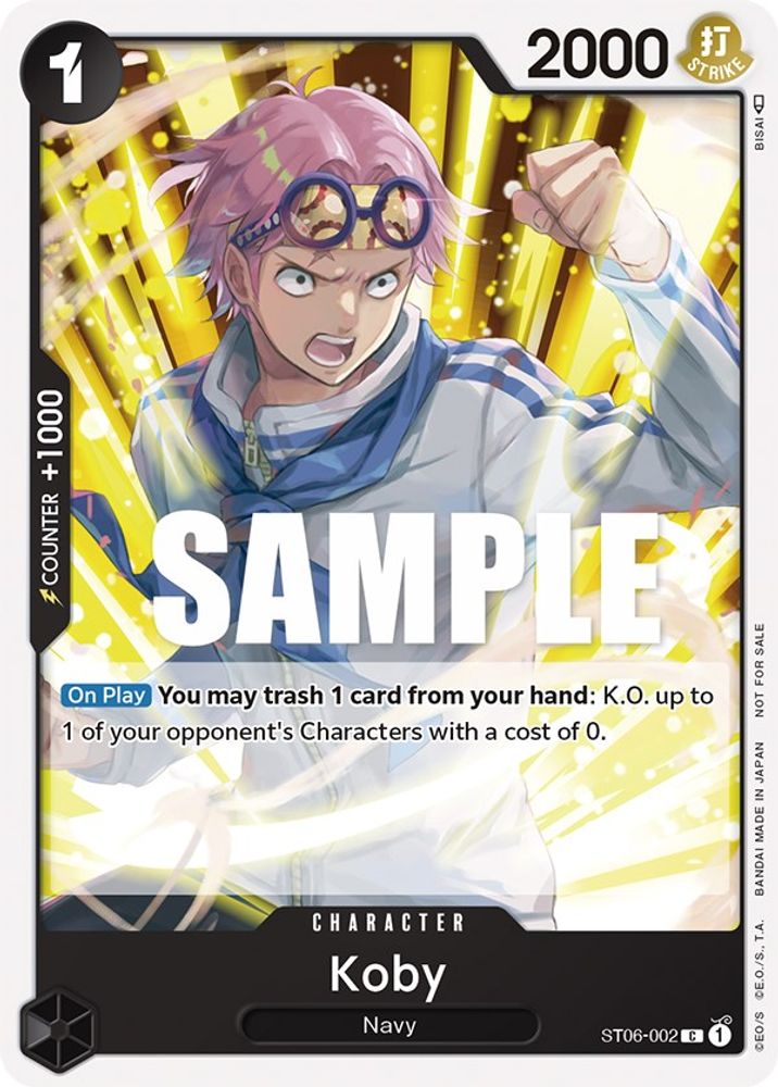Koby One Piece TCG Card