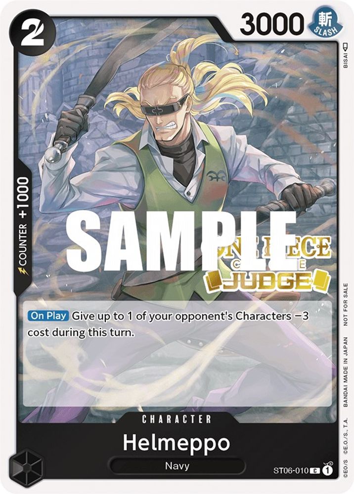 Helmeppo One Piece TCG Card