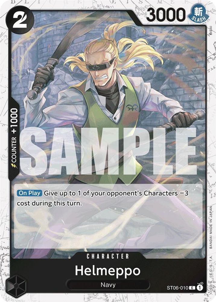Helmeppo One Piece TCG Card