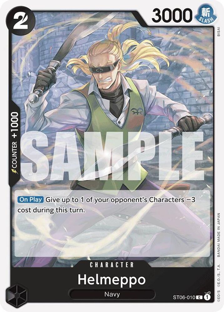 Helmeppo One Piece TCG Card