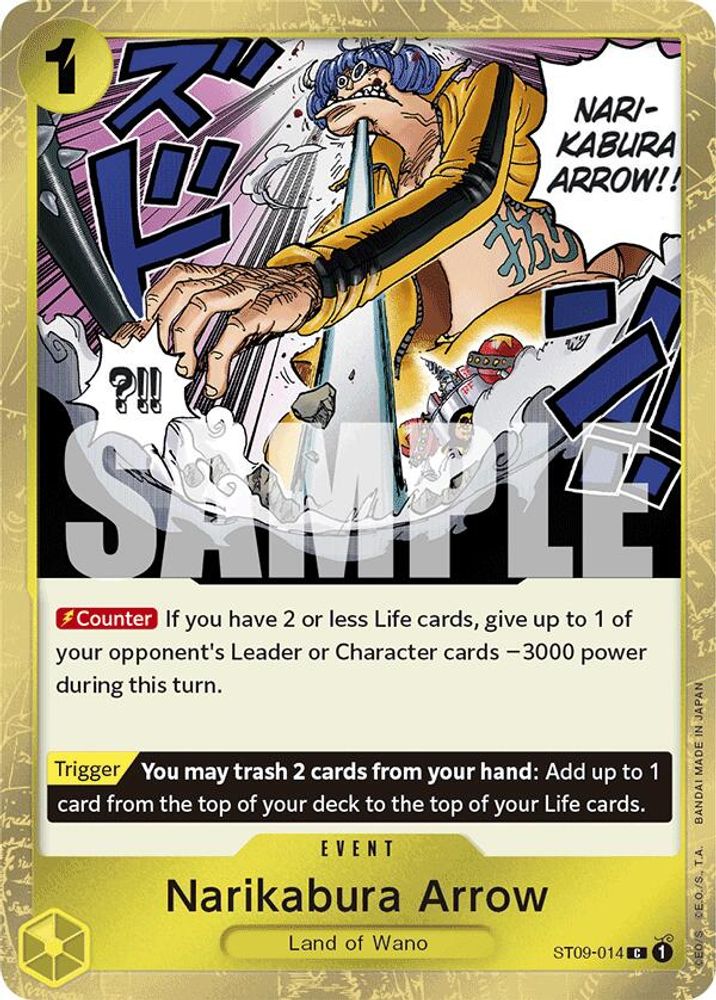 Narikabura Arrow One Piece TCG Card