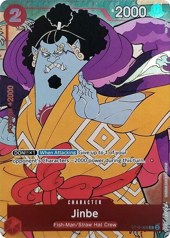 Jinbe One Piece TCG Card