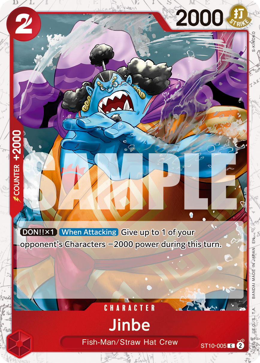 Jinbe One Piece TCG Card