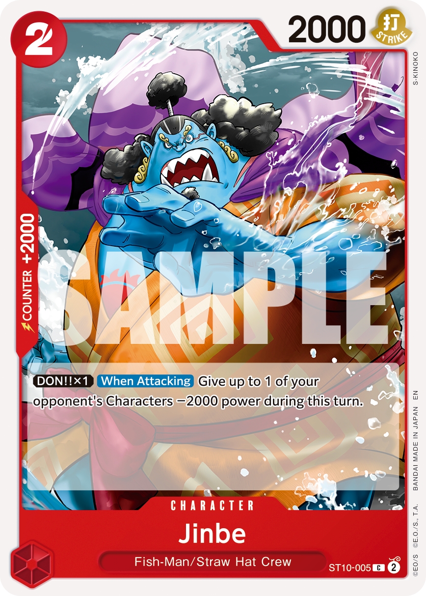 Jinbe One Piece TCG Card