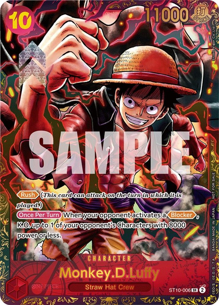 Monkey.D.Luffy One Piece TCG Card