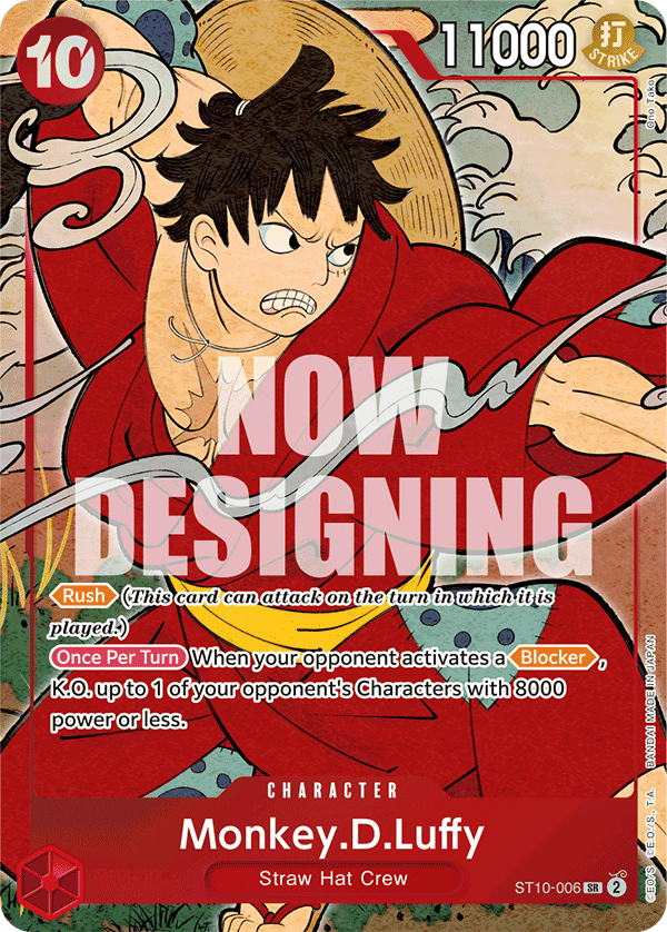 Monkey.D.Luffy (Parallel) One Piece TCG Card