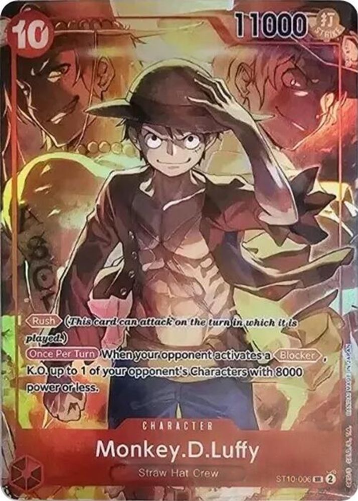Monkey.D.Luffy One Piece TCG Card