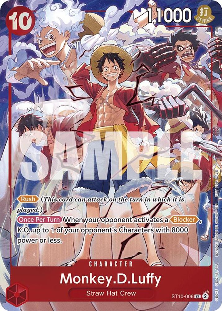 Monkey.D.Luffy One Piece TCG Card