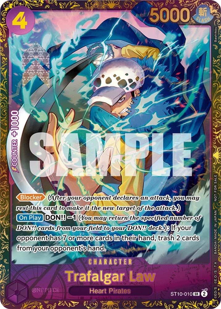 Trafalgar Law One Piece TCG Card