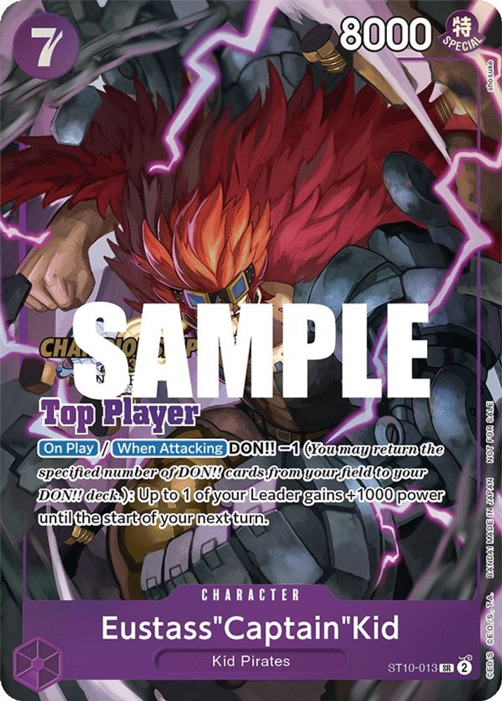 Eustass"Captain"Kid One Piece TCG Card