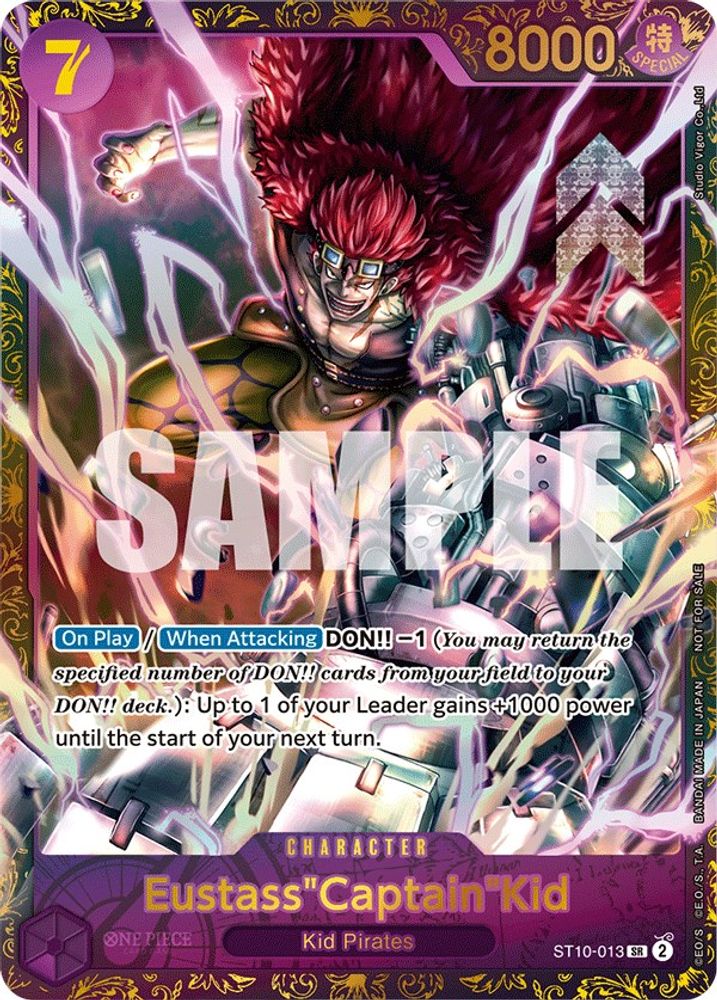 Eustass"Captain"Kid One Piece TCG Card