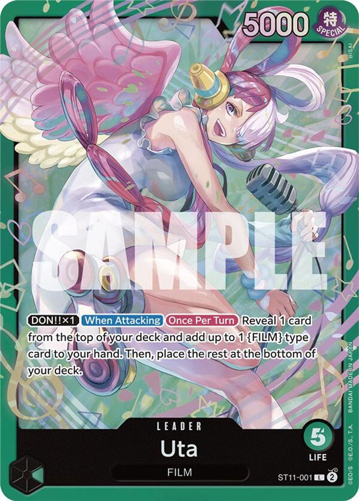 Uta One Piece TCG Card