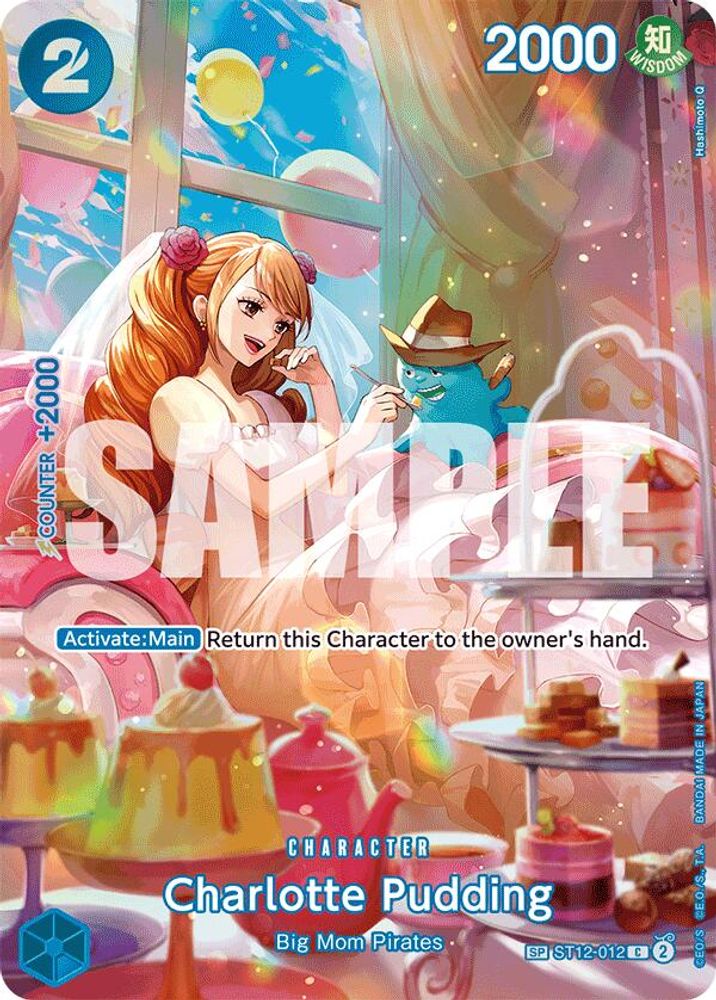 Charlotte Pudding One Piece TCG Card