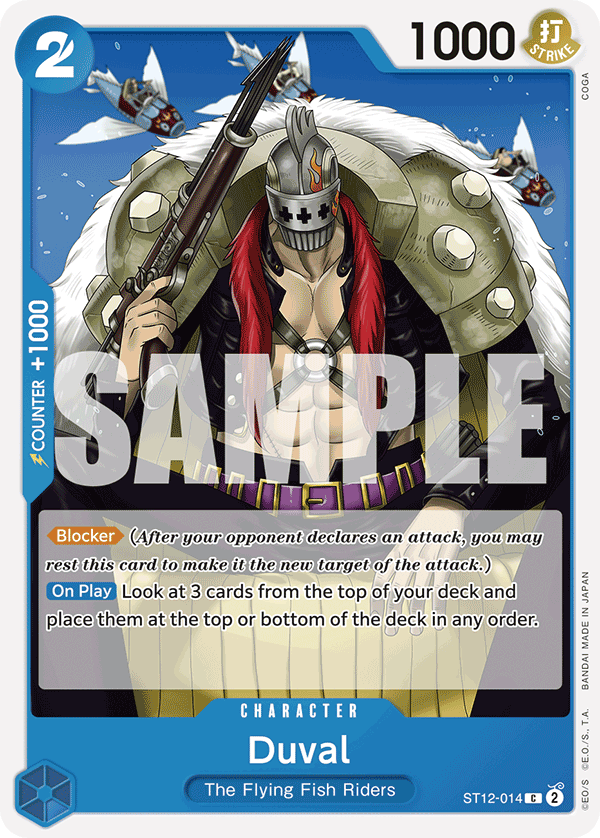 Duval One Piece TCG Card