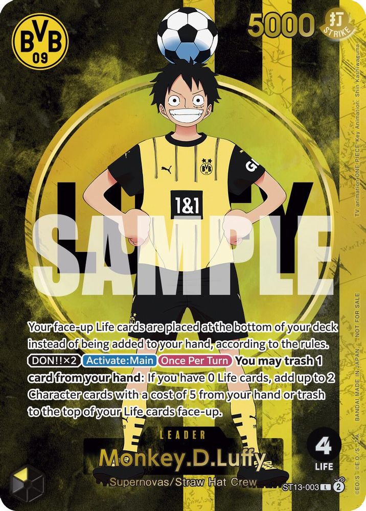 Monkey.D.Luffy One Piece TCG Card