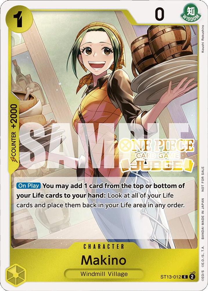 Makino One Piece TCG Card
