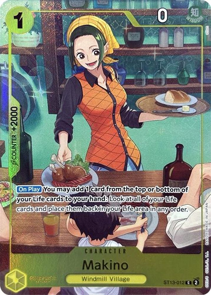 Makino One Piece TCG Card