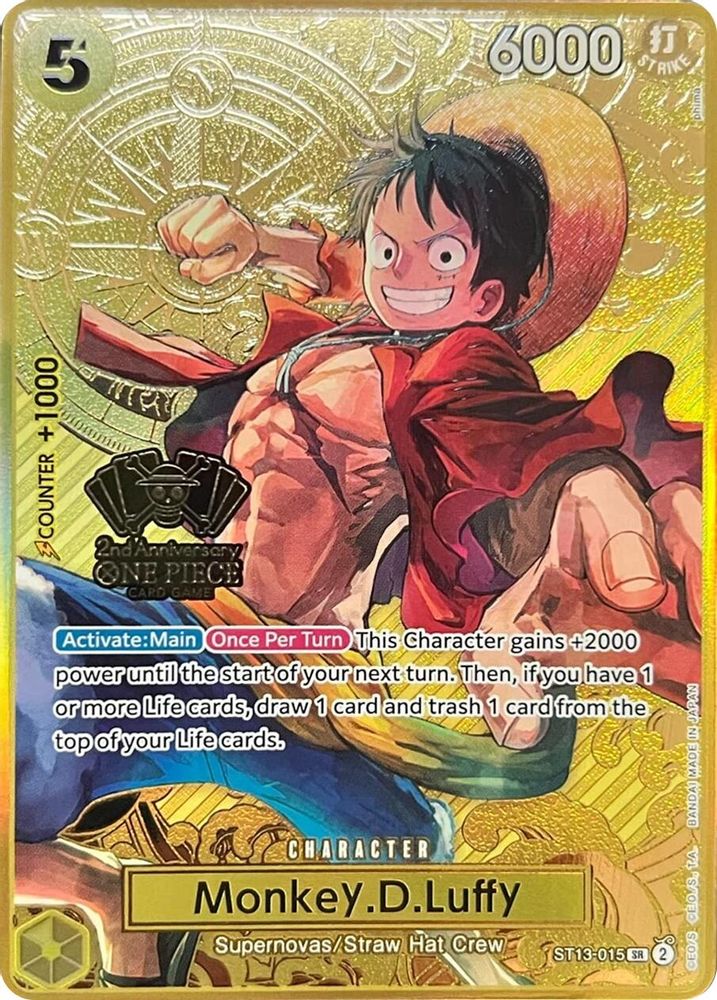 Monkey.D.Luffy One Piece TCG Card