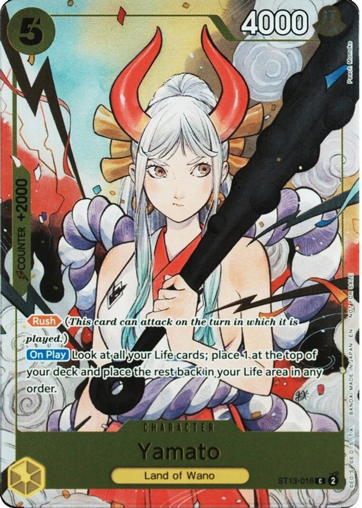 Yamato One Piece TCG Card