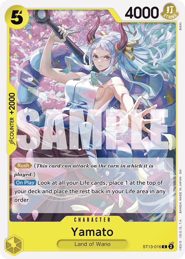 Yamato One Piece TCG Card