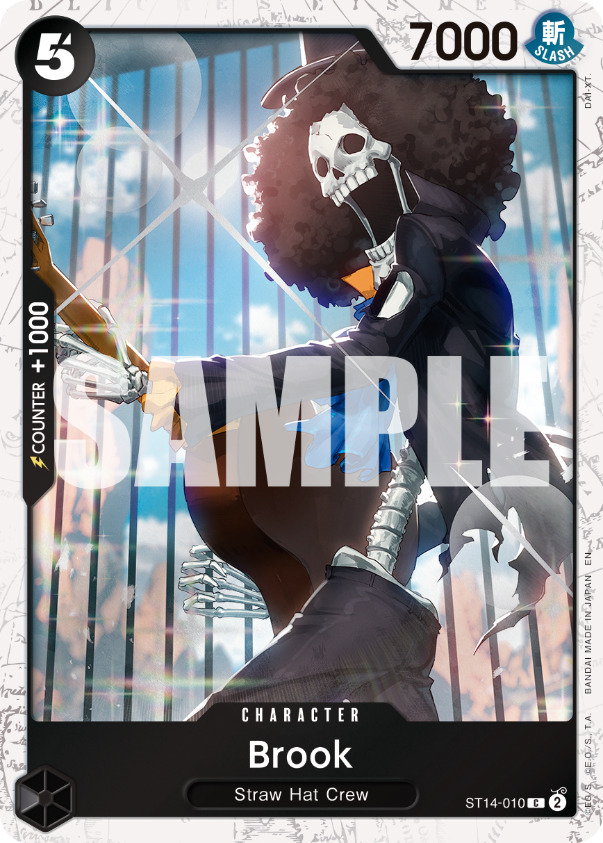 Brook One Piece TCG Card
